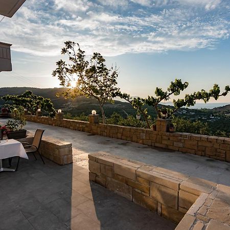Rikanthos Stone Sea View Apartment Ι Faleliana Екстер'єр фото