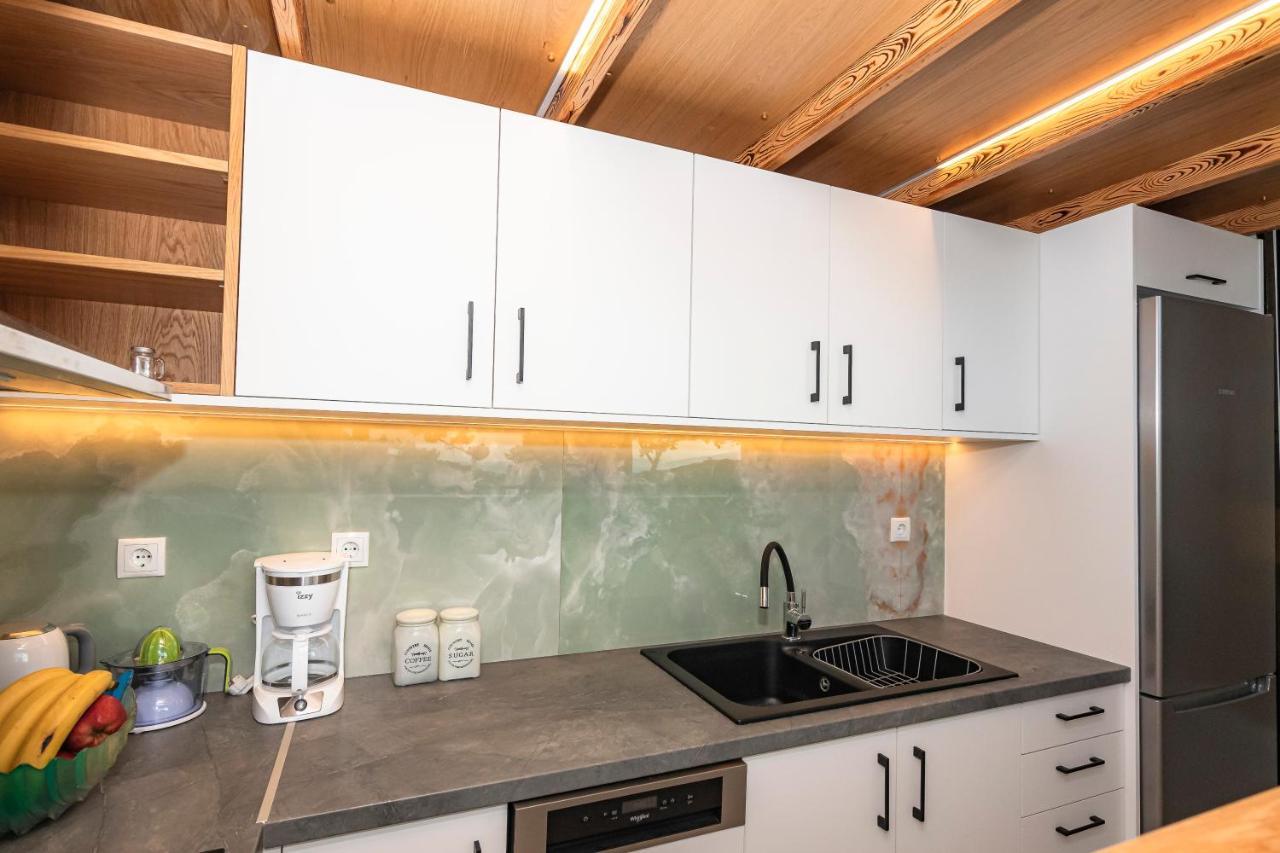 Rikanthos Stone Sea View Apartment Ι Faleliana Екстер'єр фото