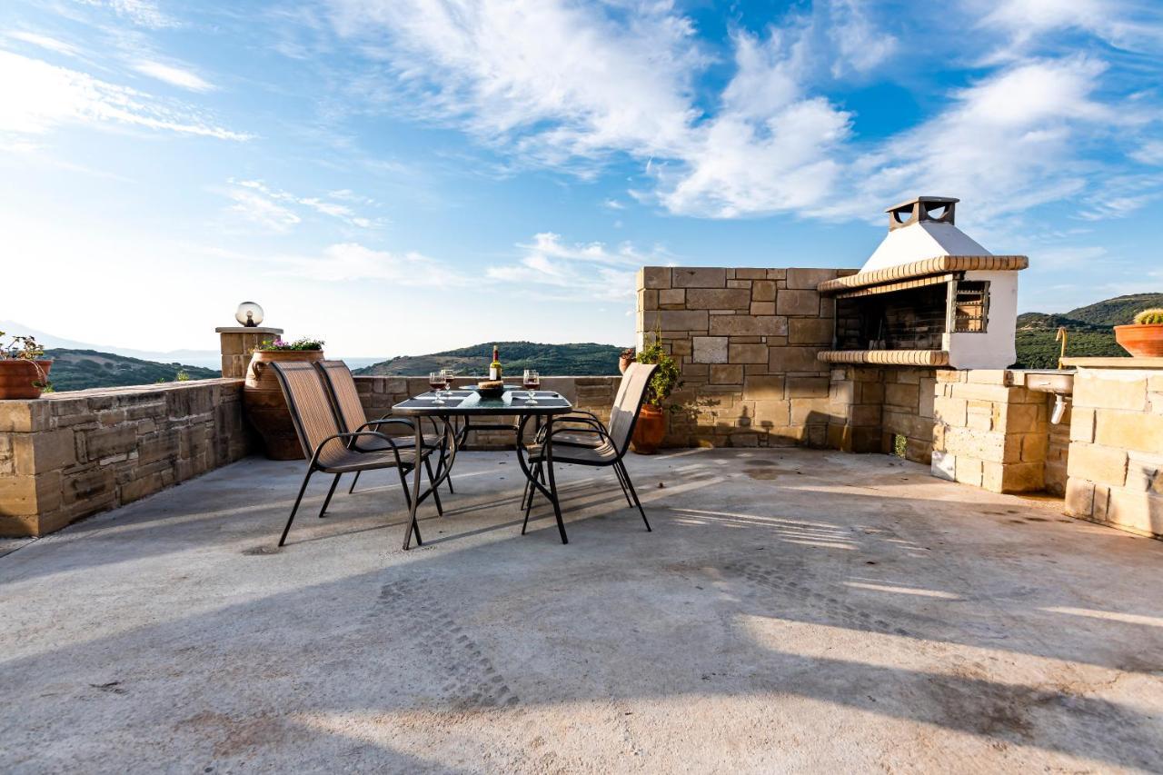 Rikanthos Stone Sea View Apartment Ι Faleliana Екстер'єр фото